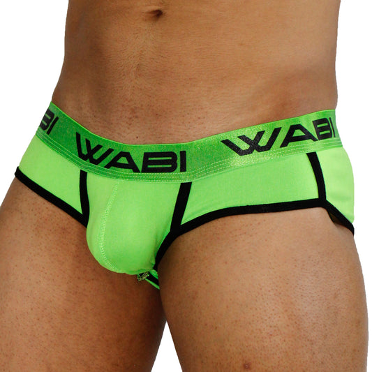 Nautico Liso Verde Fluor