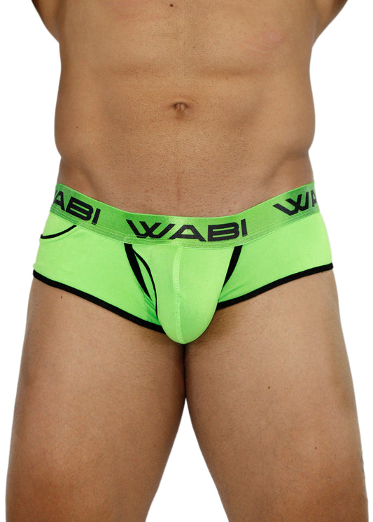 Cachetero Liso Verde Fluor