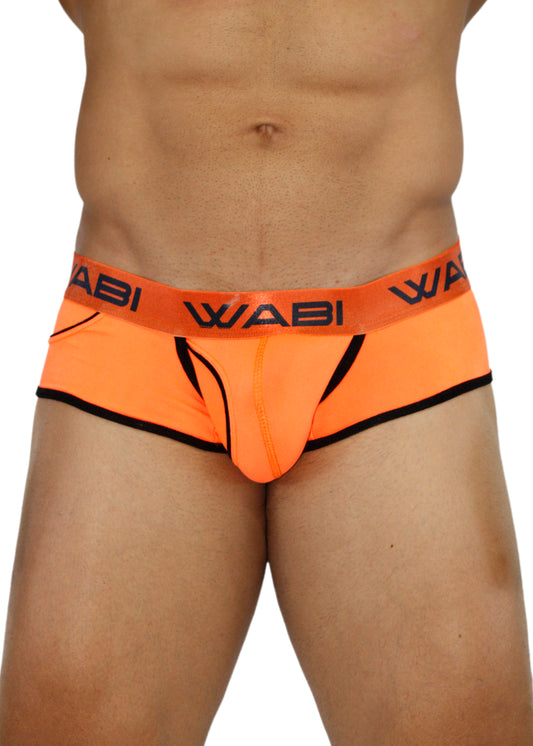 Cachetero Liso Naranja Fluor